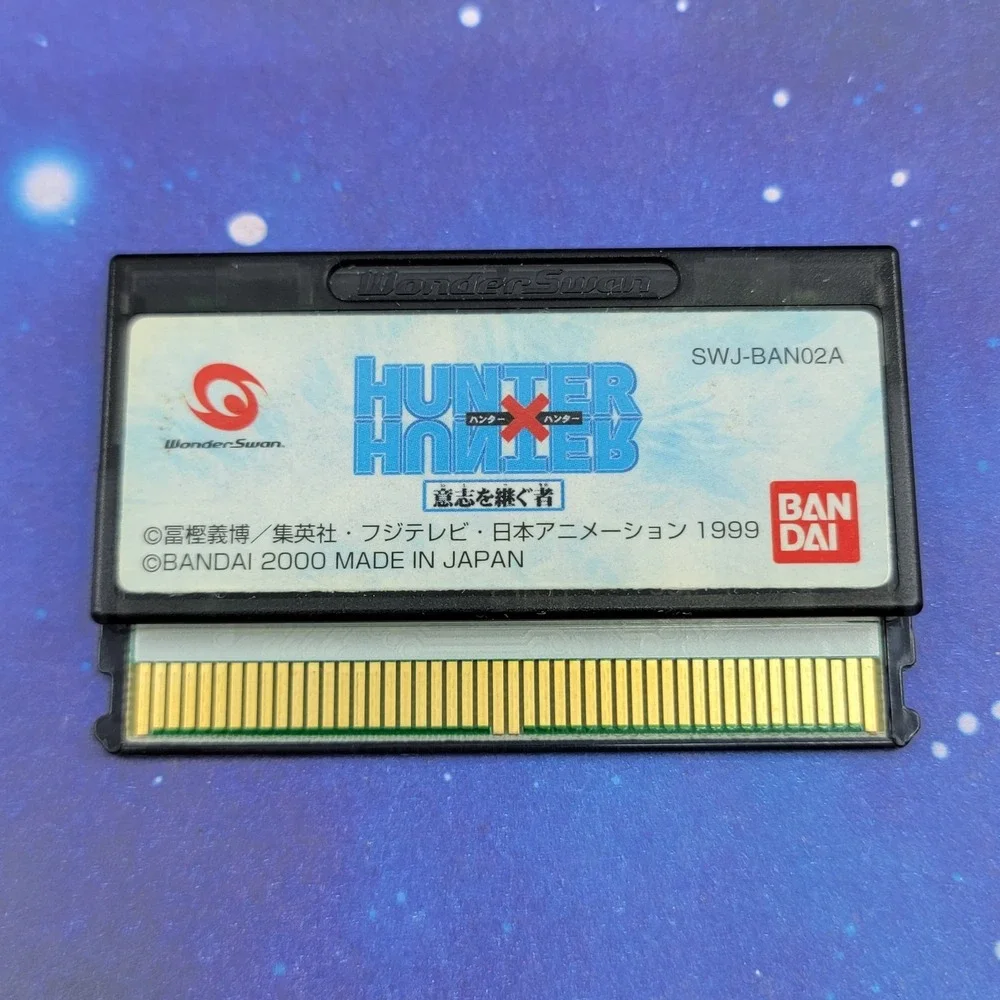 Hunter x Hunter Ishi o Tsugomono (Bandai Wonderswan) JAPANESE Video Game 0124